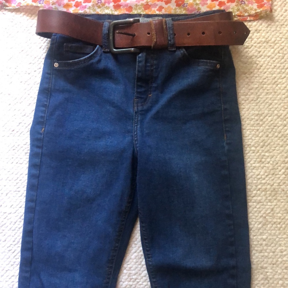TOPSHOP High Rise Skinny Jeans🌼 - Picture 2 of 8